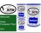 Preview: Mitsubishi, Deep Evergreen Pearl, G41: 500ml Lackdose + 500ml Klarlack + 250ml Härter - Set, von ATW Autoteile West.